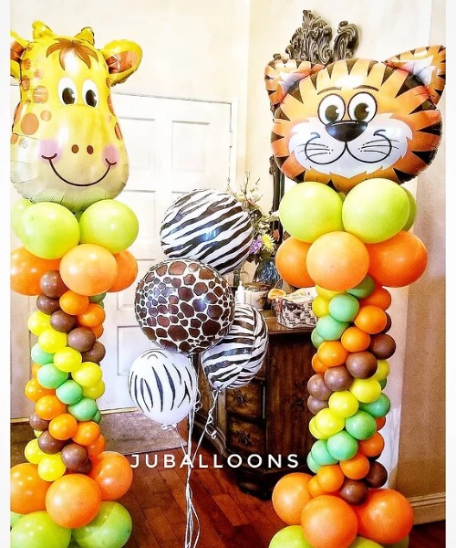Juby Shop Balloon Columns Animal Head